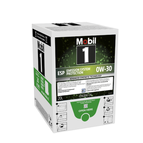 Motor&ouml;l Motoren&ouml;l MOBIL 1 ESP 0W-30 Bag in Box 20 Liter Beutel 157750