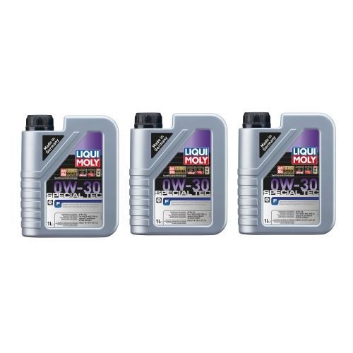 3x Liqui Moly Special Tec F Motor&ouml;l 0W-30 1-Liter - Art-Nr. 20722