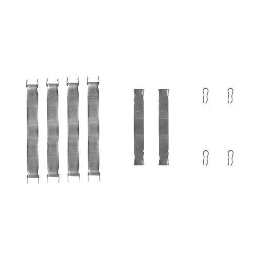 HELLA Zubeh&ouml;rsatz, Scheibenbremsbelag 8DZ 355 206-591