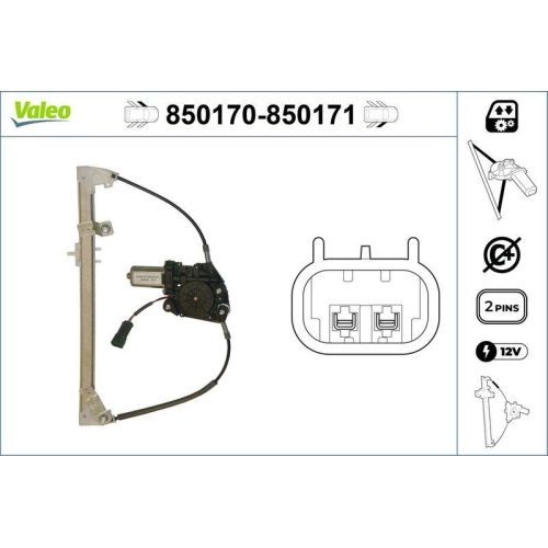 VALEO Fensterheber 850170