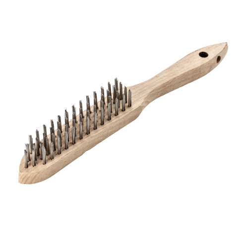 LESSMANN Handb&uuml;rste 4-reih. STA glatt 0,35 mm 100041