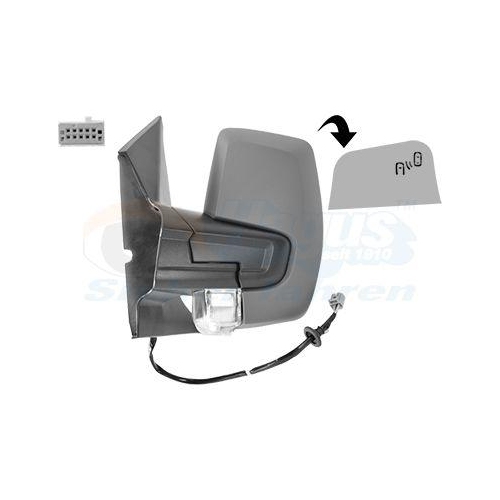 VAN WEZEL Au&szlig;enspiegel * HAGUS * 1989827