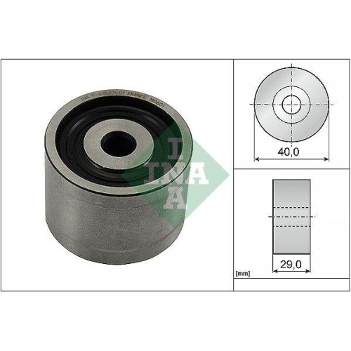 Schaeffler INA Umlenk-/F&uuml;hrungsrolle, Zahnriemen 532 0828 10