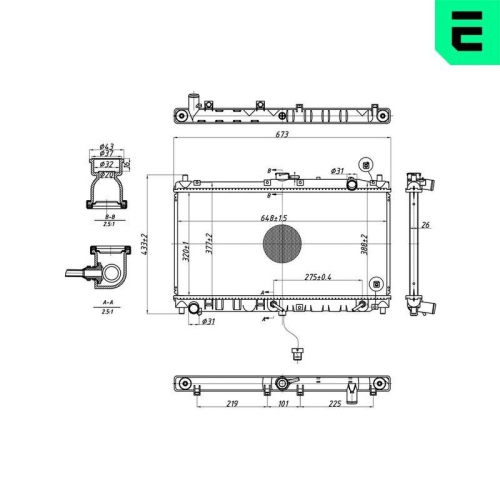 ERA K&uuml;hler, Motork&uuml;hlung 673320