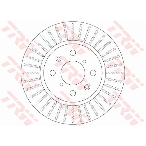 TRW Bremsscheibe DF6232