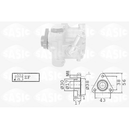 SASIC Hydraulikpumpe, Lenkung