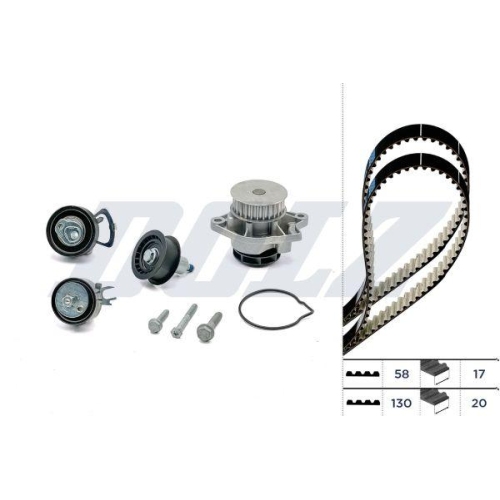 DOLZ Wasserpumpe + Zahnriemensatz