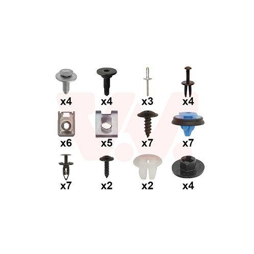 VAN WEZEL Montagesatz, Kotfl&uuml;gel 1609796