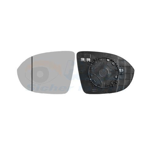 VAN WEZEL Spiegelglas, Au&szlig;enspiegel * HAGUS * 5714837