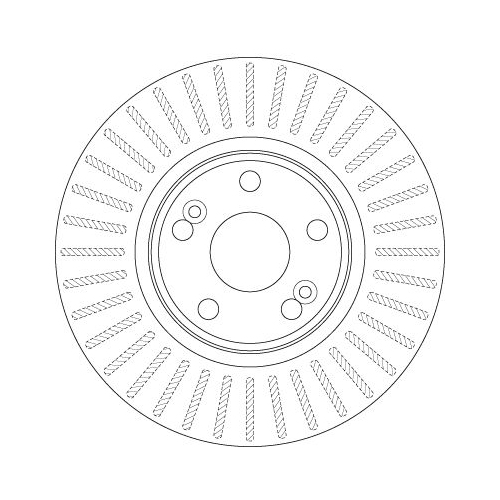 TRW Bremsscheibe DF6233S