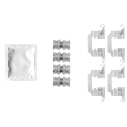 HELLA Zubeh&ouml;rsatz, Scheibenbremsbelag 8DZ 355 206-801