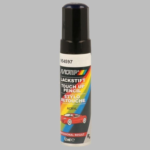 Lackstift Autolackreparatur Autofarbe Kompakt blau metallic 12 ml MOTIP 954597