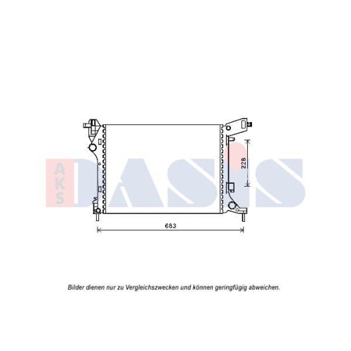 AKS DASIS K&uuml;hler, Motork&uuml;hlung 080112N