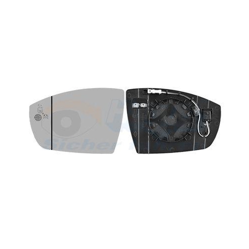 VAN WEZEL Spiegelglas, Au&szlig;enspiegel * HAGUS * 1906835