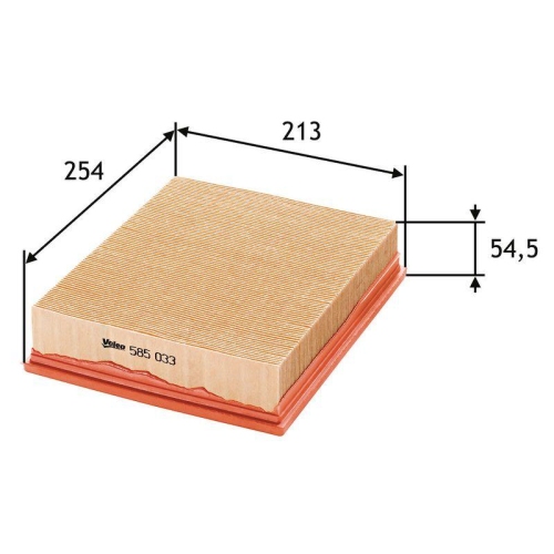 VALEO Luftfilter 585033
