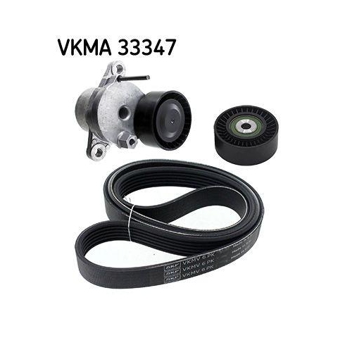 SKF Keilrippenriemensatz VKMA 33347
