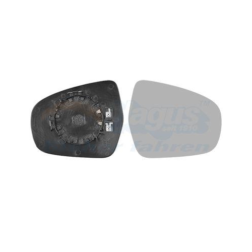 VAN WEZEL Spiegelglas, Au&szlig;enspiegel * HAGUS * 5251838