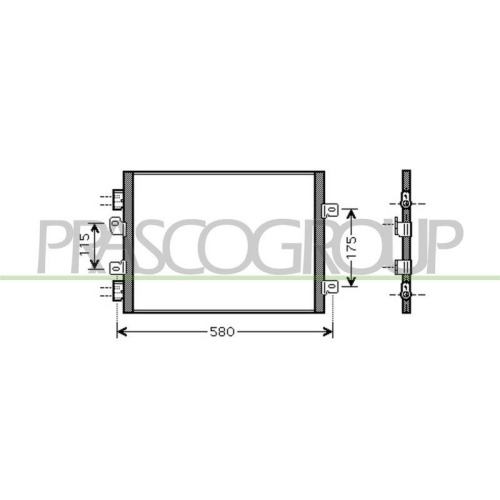 PRASCO Kondensator, Klimaanlage PrascoSelection RN916C003
