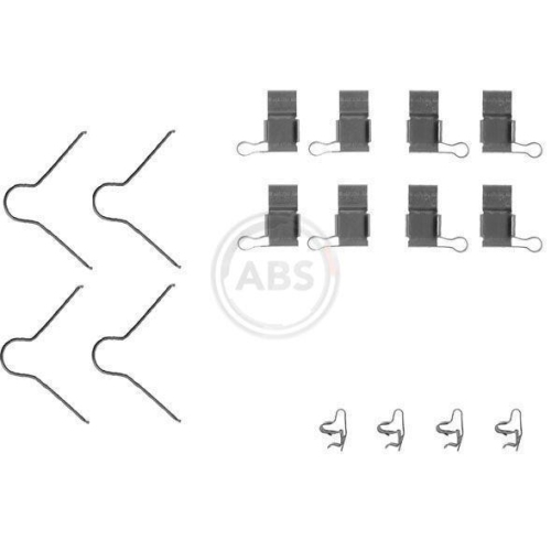 A.B.S. Zubeh&ouml;rsatz, Scheibenbremsbelag 1089Q