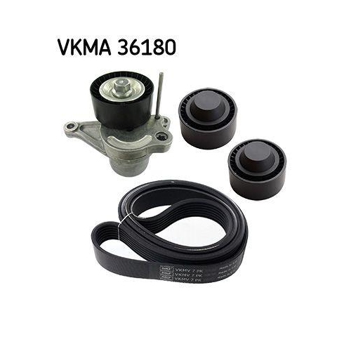 SKF Keilrippenriemensatz VKMA 36180