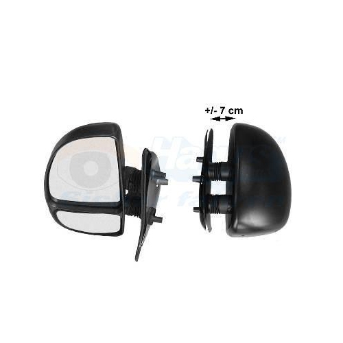 VAN WEZEL Au&szlig;enspiegel * HAGUS * 1747804