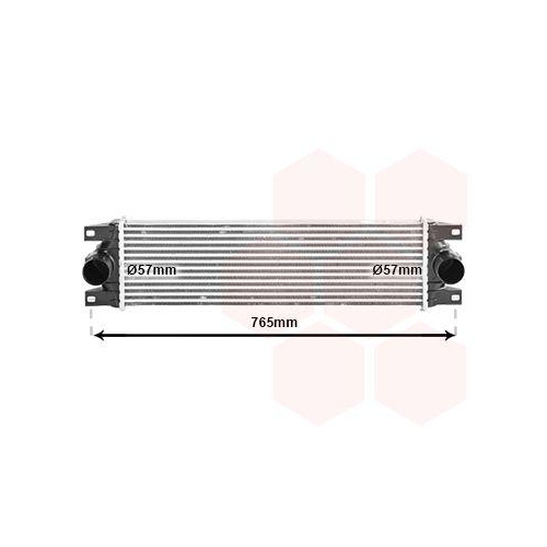 VAN WEZEL Ladeluftk&uuml;hler 43004329