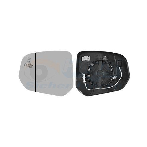 VAN WEZEL Spiegelglas, Au&szlig;enspiegel * HAGUS * 1930835