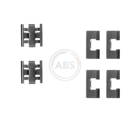 A.B.S. Zubeh&ouml;rsatz, Scheibenbremsbelag 1091Q