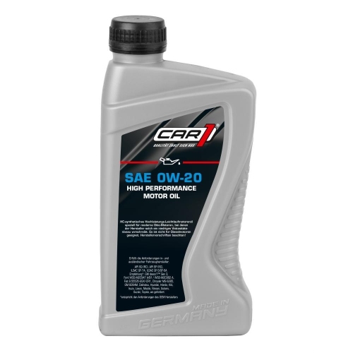 Motor&ouml;l Motoren&ouml;l CAR1 SAE 0W-20 - 1 Liter Flasche CO 1149
