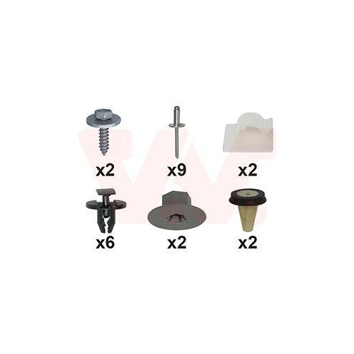 VAN WEZEL Montagesatz, Sto&szlig;f&auml;nger 1809793