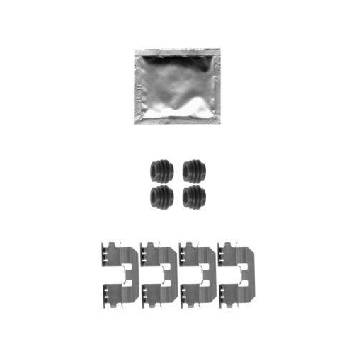 TEXTAR Zubeh&ouml;rsatz, Scheibenbremsbelag 82505000