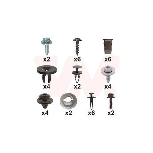 VAN WEZEL Montagesatz, Sto&szlig;f&auml;nger 1809794