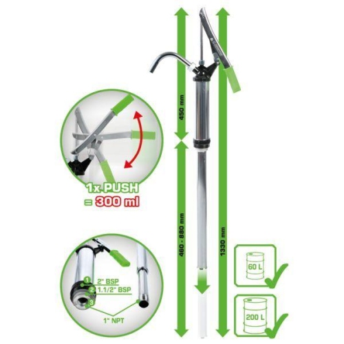 KS TOOLS Fasspumpe 512.5030
