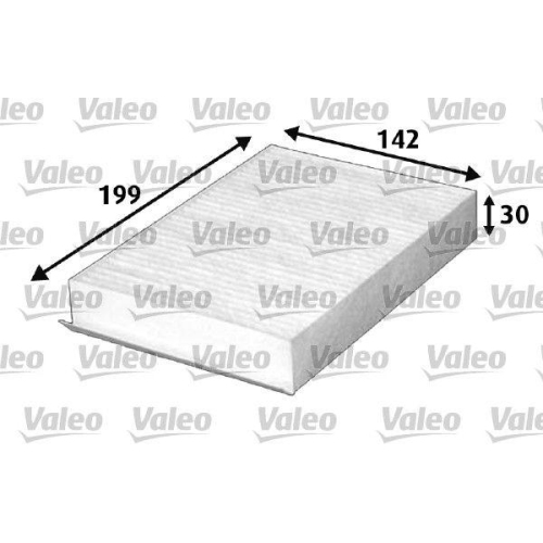 VALEO Filter, Innenraumluft VALEO ESSENTIAL 715644
