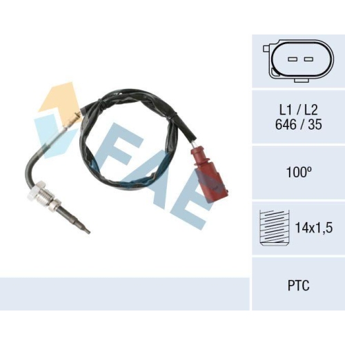 FAE Sensor, Abgastemperatur 68002
