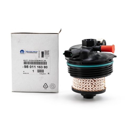 Original Citroen / Peugeot / Opel Gehäuse, Kraftstoffilter 9801116380