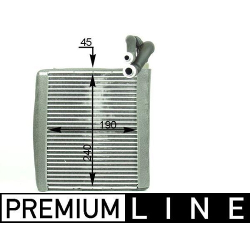 MAHLE Verdampfer, Klimaanlage BEHR *** PREMIUM LINE *** AE 120 000P