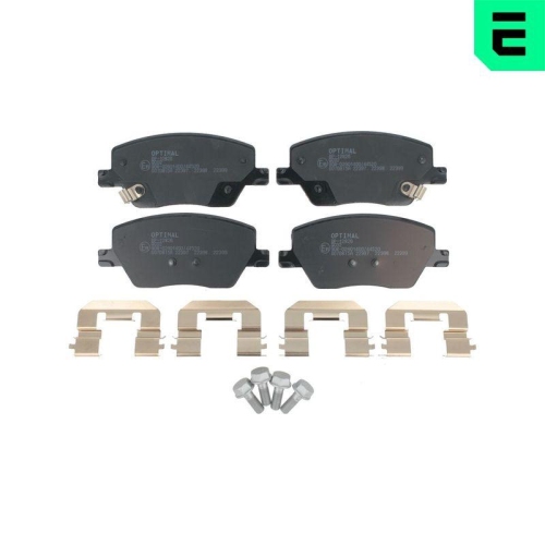 OPTIMAL Bremsbelagsatz, Scheibenbremse BP-12826