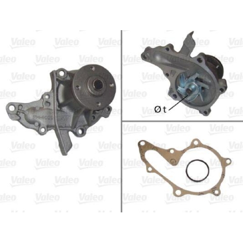 VALEO Wasserpumpe, Motorkühlung 506653