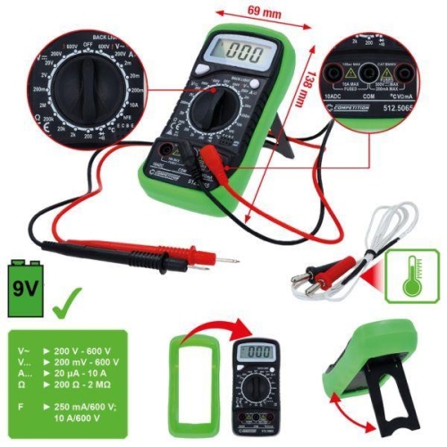 KS TOOLS Multimeter 512.5065