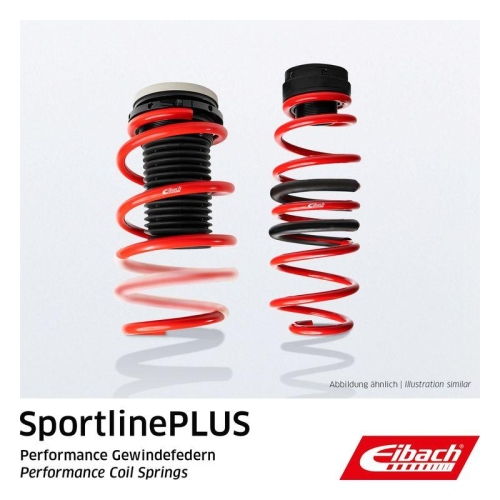 EIBACH Fahrwerkssatz, Federn Eibach SportlinePLUS, Gewindefedernsatz E25-20-057-02-22