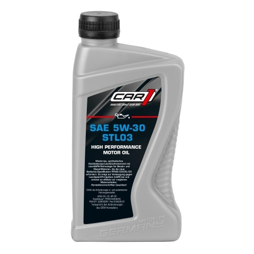 Motor&ouml;l Motoren&ouml;l CAR1 SAE 5W-30 STL03 - 1 Liter Flasche CO 1167