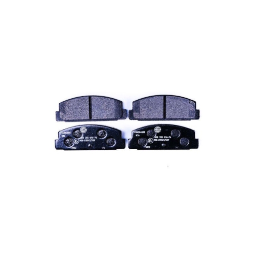 HELLA Bremsbelagsatz, Scheibenbremse 8DB 355 016-761