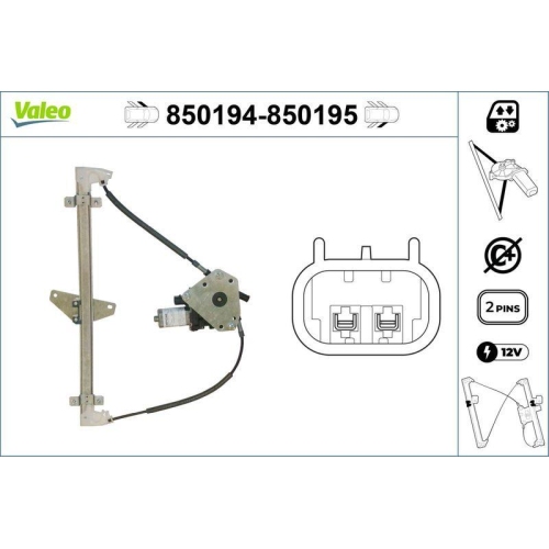 VALEO Fensterheber 850194