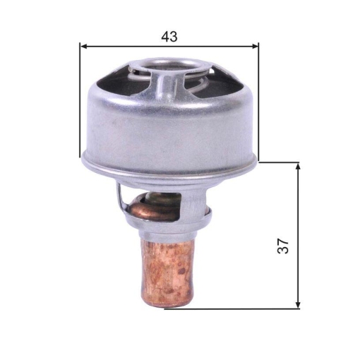 GATES Thermostat, K&uuml;hlmittel TH01483
