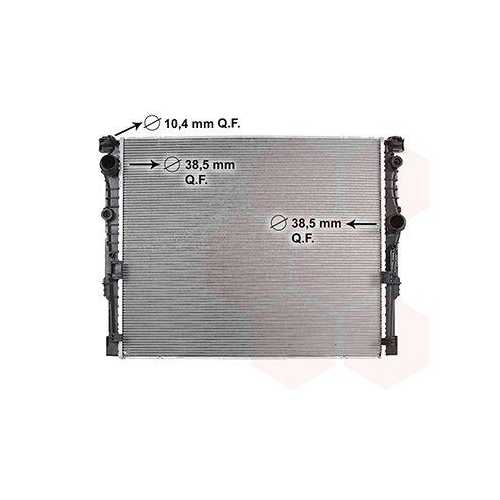 VAN WEZEL Ladeluftk&uuml;hler 06012788