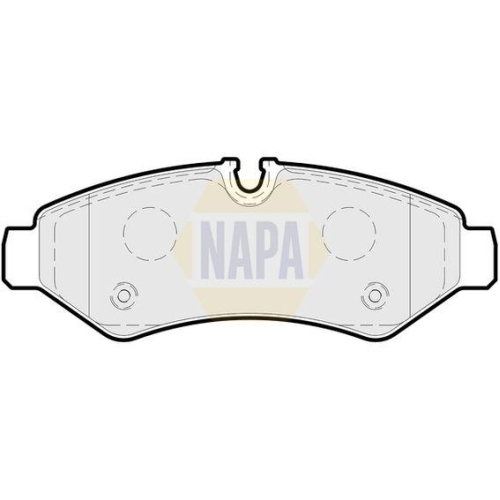 NAPA Bremsbelagsatz, Scheibenbremse NAPA NBP1652