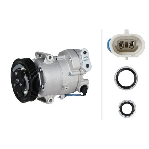 HELLA Kompressor, Klimaanlage >>> Easy2Fit <<< 8FK 366 202-551