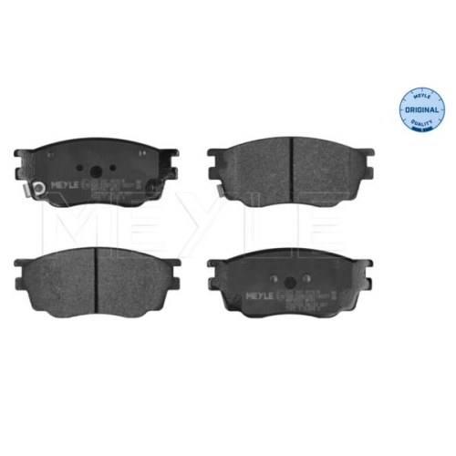MEYLE Bremsbelagsatz, Scheibenbremse MEYLE-ORIGINAL: True to OE. 025 242 4616/W