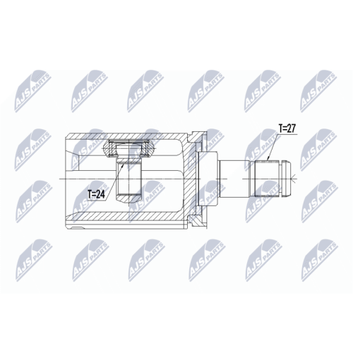 NTY Gelenksatz, Antriebswelle NPW-BM-061